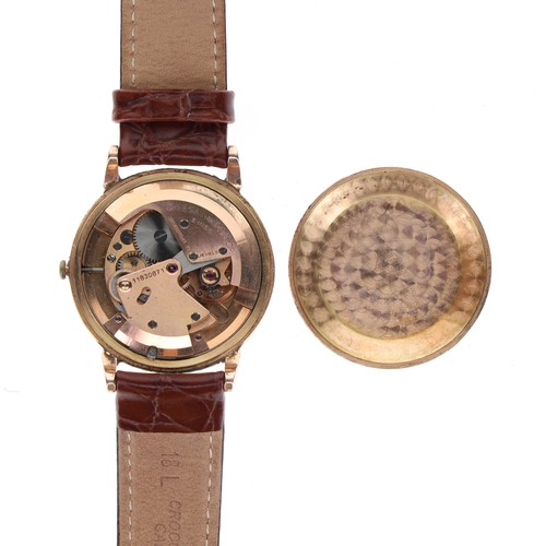 77 - Omega - 14K Gold Bumper Automatic Watch, ref. 2398
