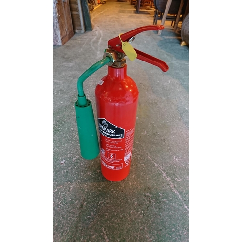 14 - Carbon dioxide fire extinguisher