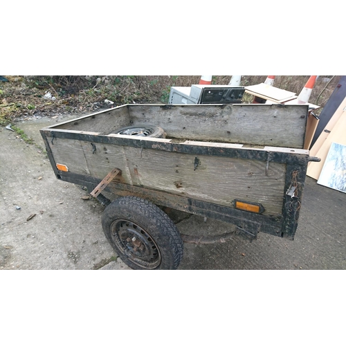 140 - Single Axle Sprung Trailer