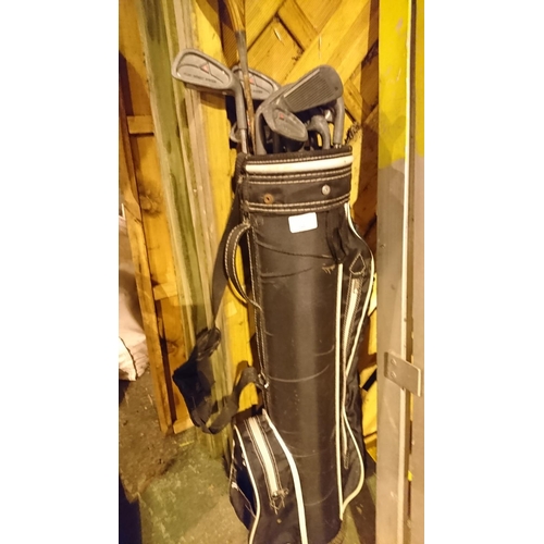 144 - Golf Bag with Clubs