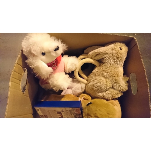 178 - Box of Mixed Cuddly Toys