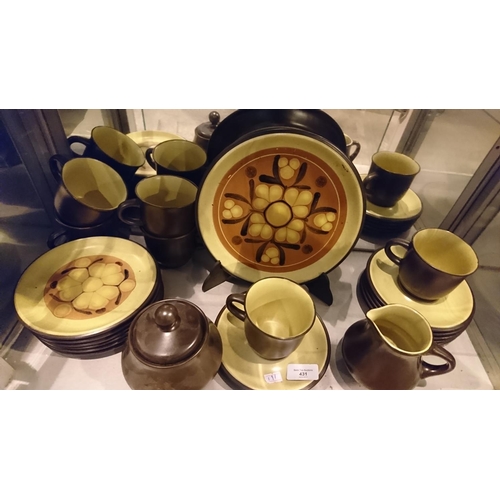 431 - Noritaci stoneware teaset