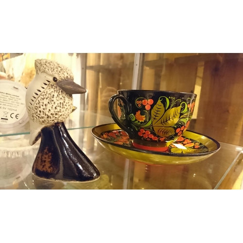 441 - Australian bird and cup and saucer