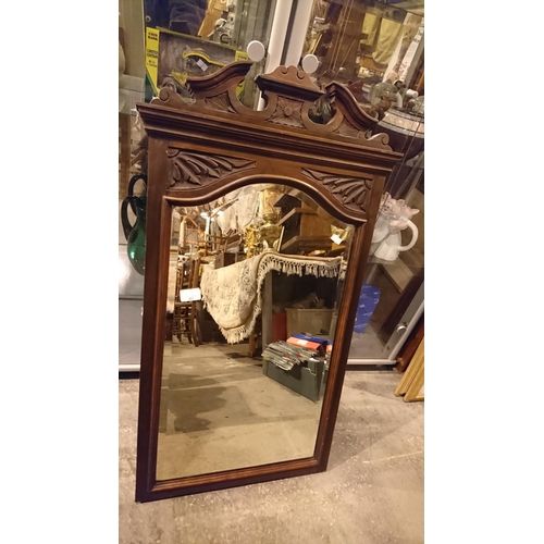 457 - Edwardian mirror