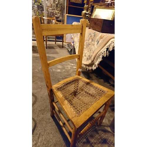 486 - Wicker chair