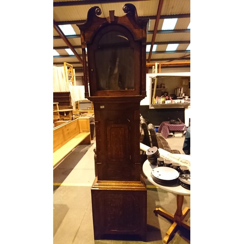 579 - 8ft grandfather clock case