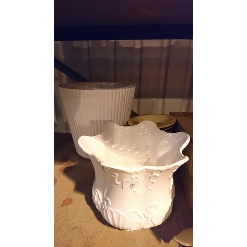 263 - 4x Plant pots