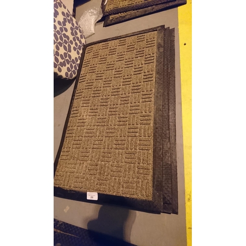 268 - 4 floor mats