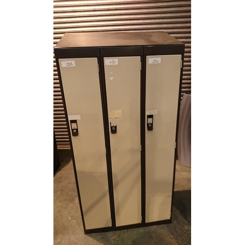48 - 3 door personnel locker