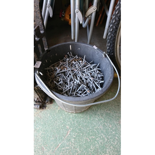 16 - Bucket of nails