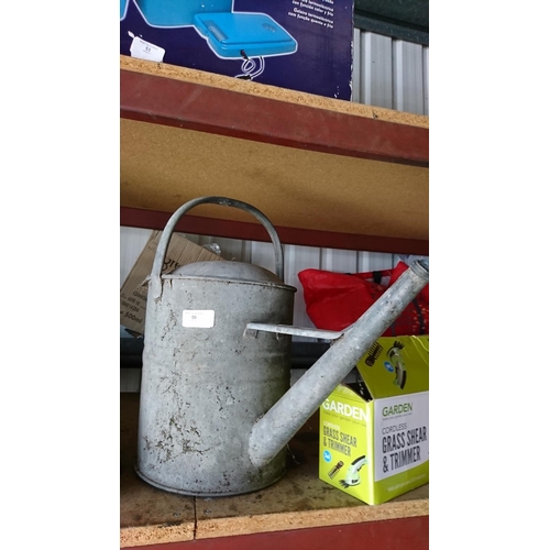 50 - Galvanised Watering Can