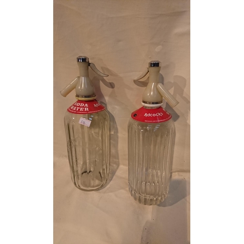 686 - 2 Sodas Dispensers - Red Labels