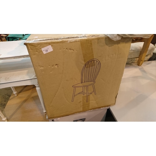 740 - 2 chairs new in box