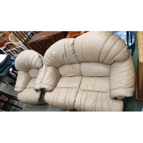 768 - 2 Seater sofa and chair