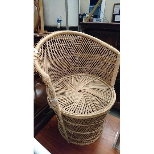 785 - Wicker chair