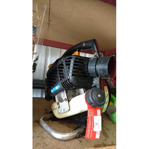 91 - Petrol blower - as found