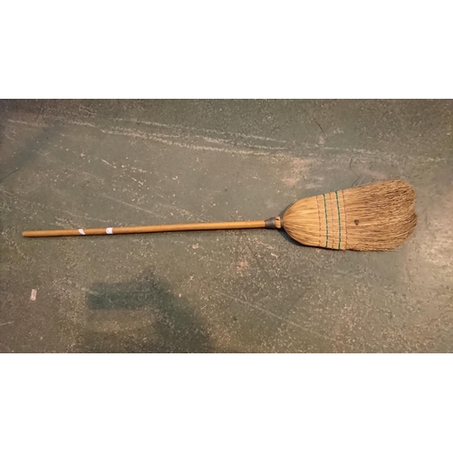 124 - Traditional reed Broom