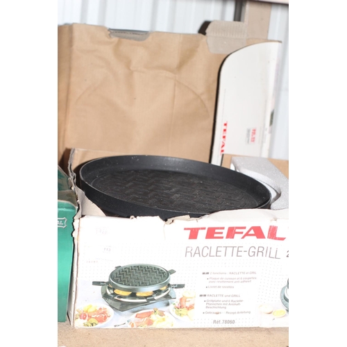 113 - Tefal Raclette grill, as new in box