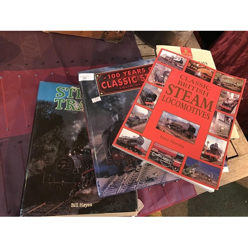 365 - Collection of Steam locomotive books