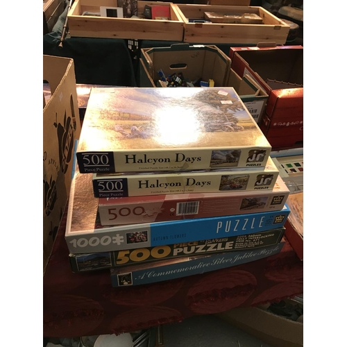 370 - 6 Jigsaw Puzzles