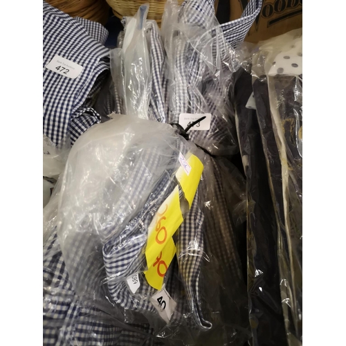 473 - 5 pairs of chefs trousers size 28