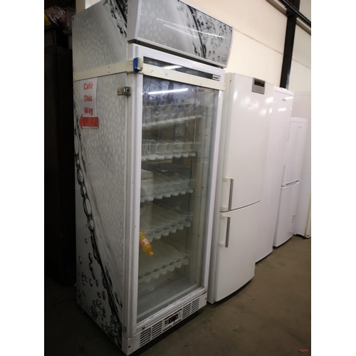 509 - Husky large bottle vending fridge