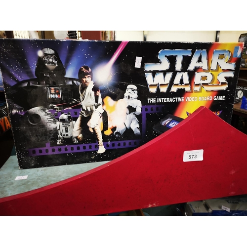 571 - Star wars interactive video board game