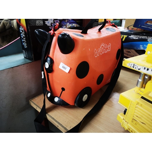 582 - Trunki childs ladybird case