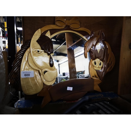 600 - Childs bedroom horse mirror