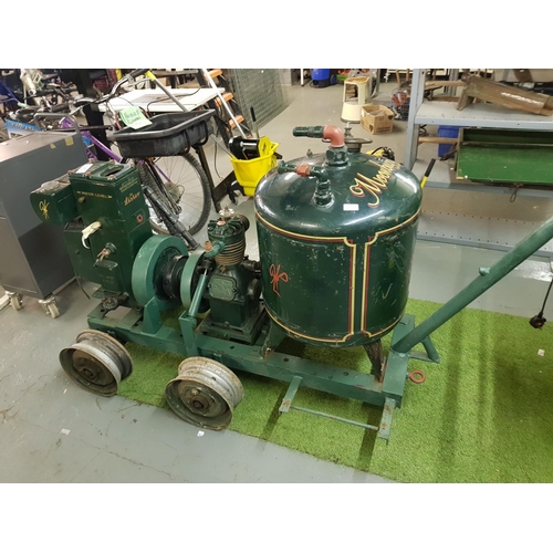 118 - 1940s lister engine and compressor – nice show Piece