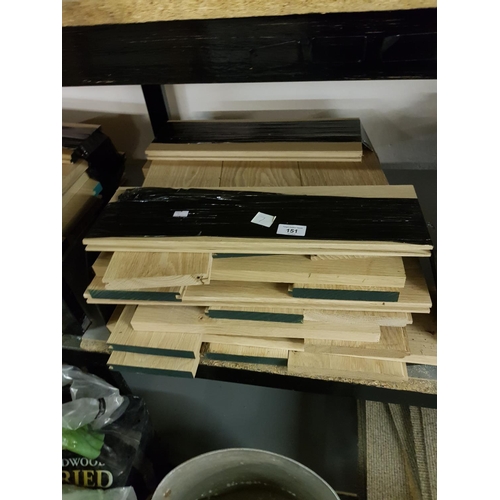 151 - Oak offcuts – various