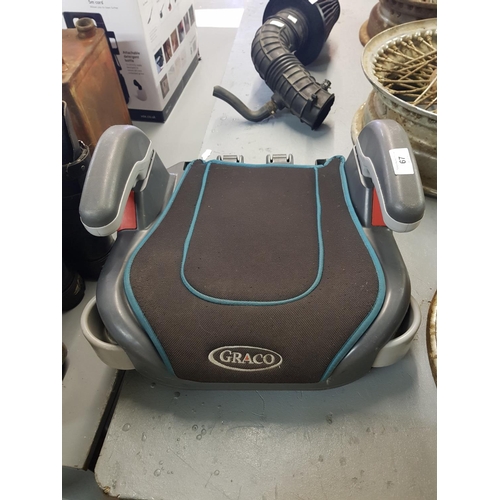 67 - Graco car booster seat