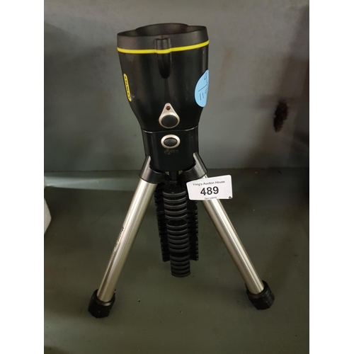 489 - Stanley tripod torch