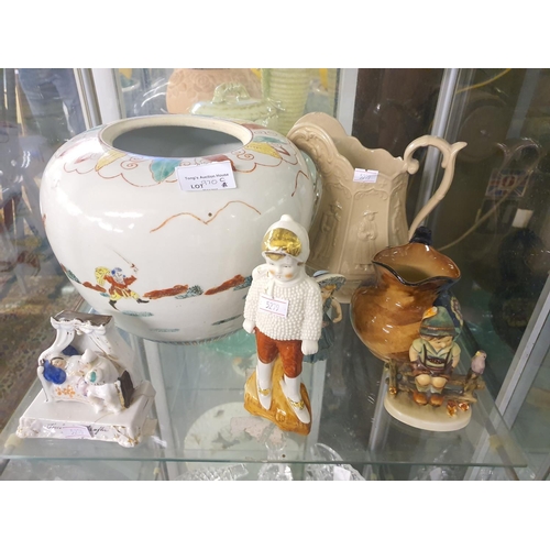 970C - Collection of ornaments and jug