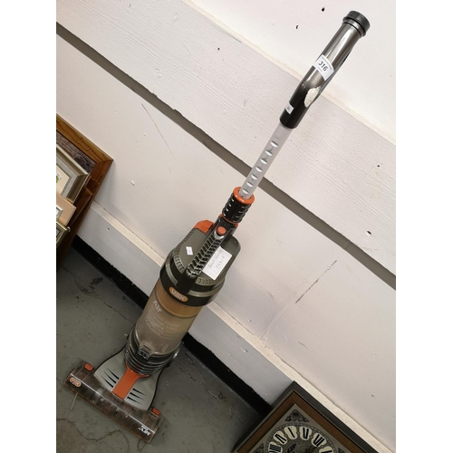 316 - Vax Air hoover with multi-cyclonic technology and HEPA media filter. GWO