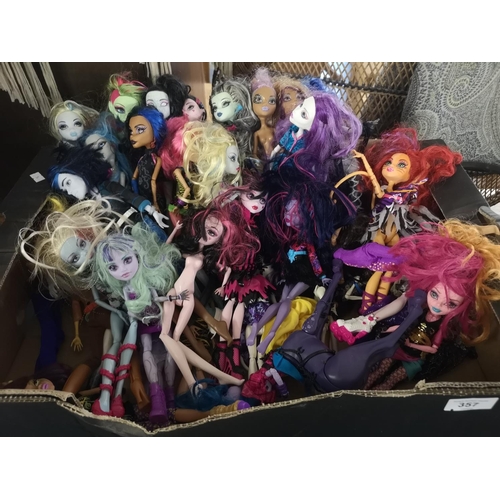 357 - Collection of over thirty Mattel Monster High dolls