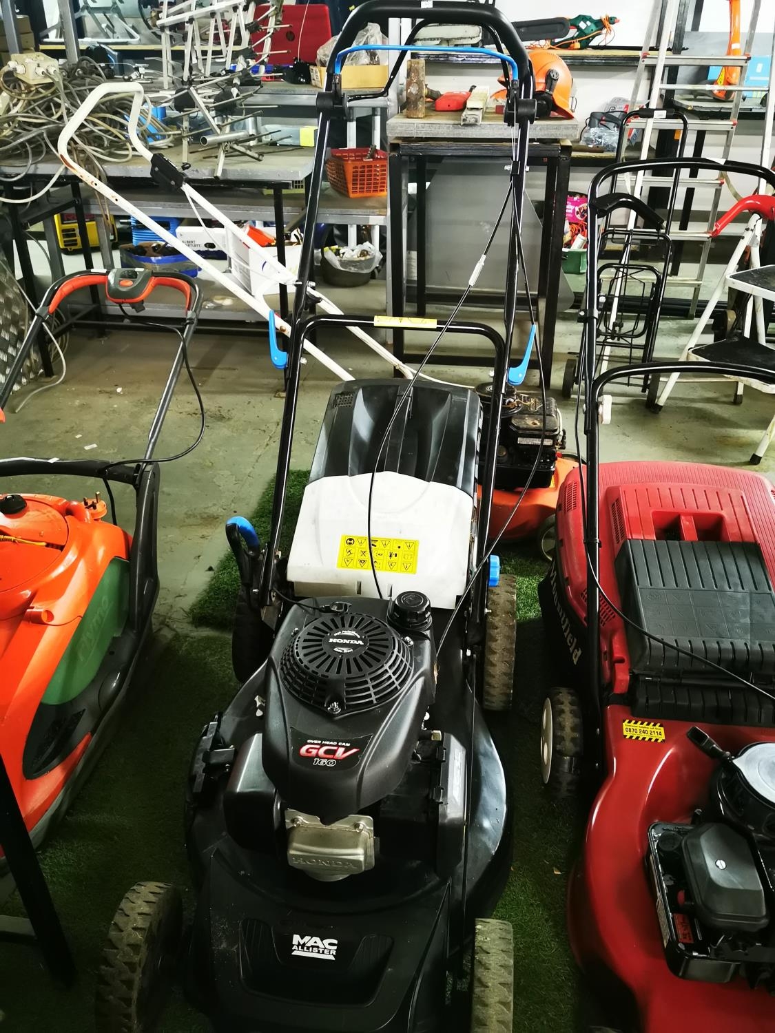 Macallister petrol online mower