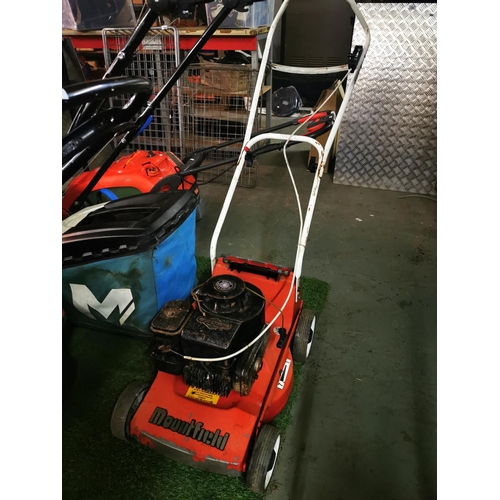 176 - Mountfield emblem petrol lawn mower with Briggs and Stratton engine