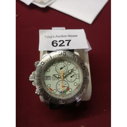 Accurist Divers depthmeter chronograph watch CAL 3U62 20ATM