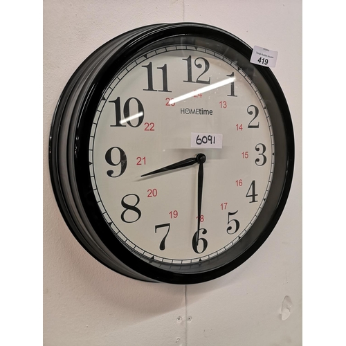 419 - Hometime wall clock, untested.