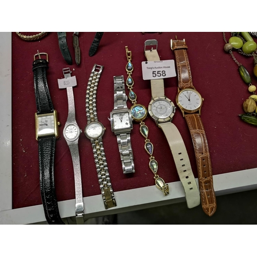 558 - 7 x Smart ladies watches.