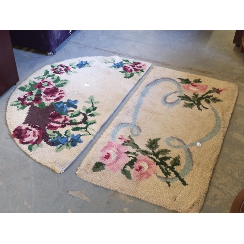 654 - Two multi coloured rugs, 4'5