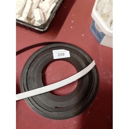 208 - Roll of double sided magnetic tape