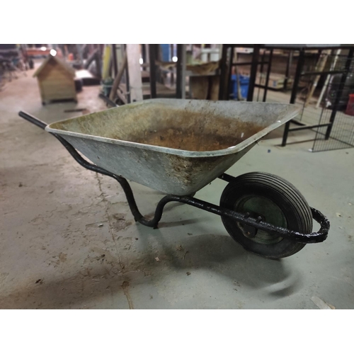222 - Large wheel barrow