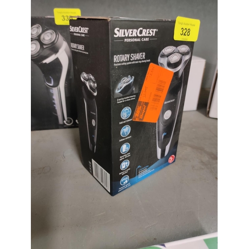 328 - SILVERCREST BOXED NEW ROTARY SHAVER