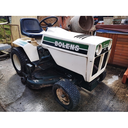 16 - RIDE ON MOWER LARGE BOLENS HL18XL BEEN STANDING FOR  FOUR  YEARS