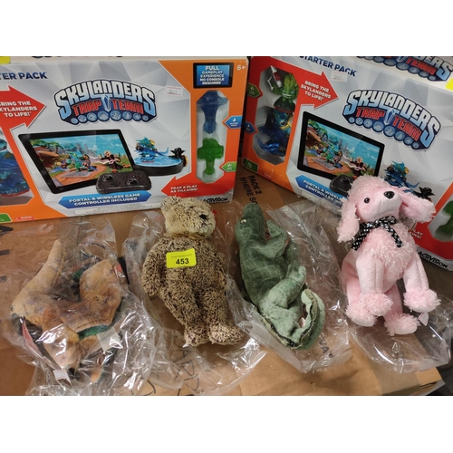 453 - Four new TY toys in packaging