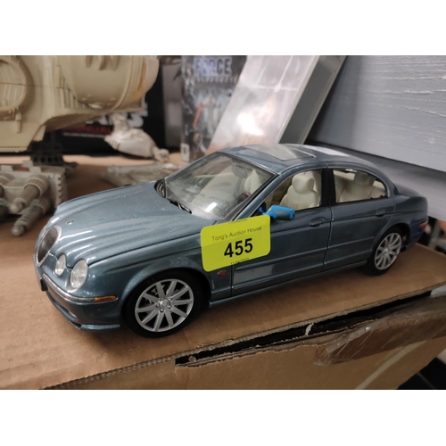 455 - JAGUAR S TYPE MAISTO DIE CAST COLLECTABLE CAR