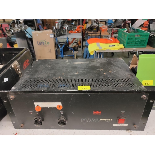 535 - HH electronic M900 MOS-FET professional power amplifier