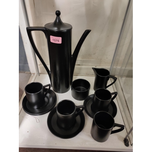 1575 - Black coffee set